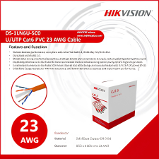 Hikvision CAT6 UTP Cable 23AWG 305M Roll