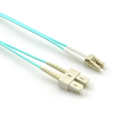 OM4 10G Fiber Patch Cord SC-LC , SC-FC ,LC-LC , SC-ST Duplex 10M