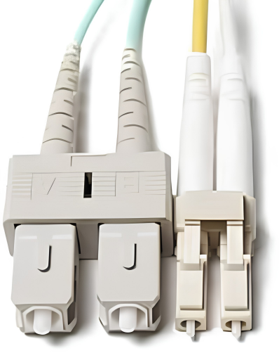 OM4 10G Fiber Patch Cord SC/LC Duplex 10M