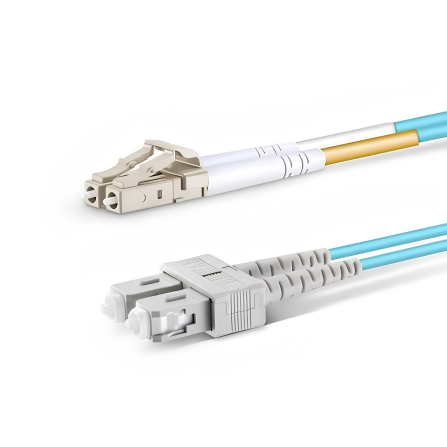 OM4 10G Fiber Patch Cord SC-LC , SC-FC ,LC-LC , SC-ST Duplex 3M