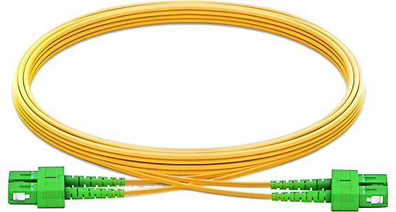APC Fiber Patch Cord SC/APC-SC/APC Duplex 15M