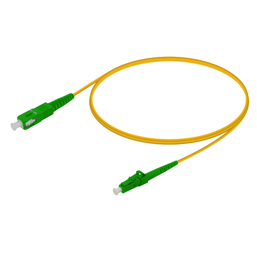 APC Fiber Patch Cord SC/APC-LC/APC Duplex 3M