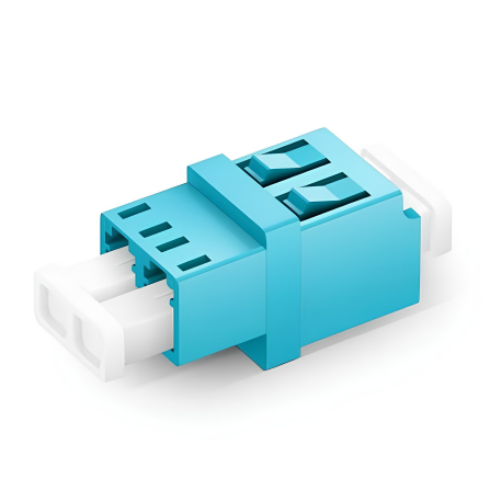 OM3 LC-UPC COUPLER DUPLEX