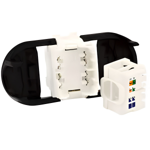 CORNING CAT6 OUTLET JACK TOOLESS